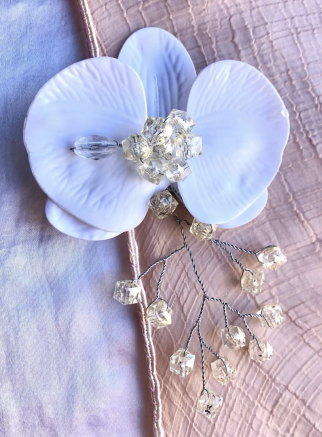 Acessório personalizado de noiva